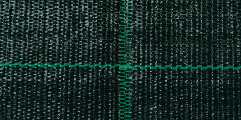 Ogräsnät 1,25 x 10 m svart 105 g/m² Faura