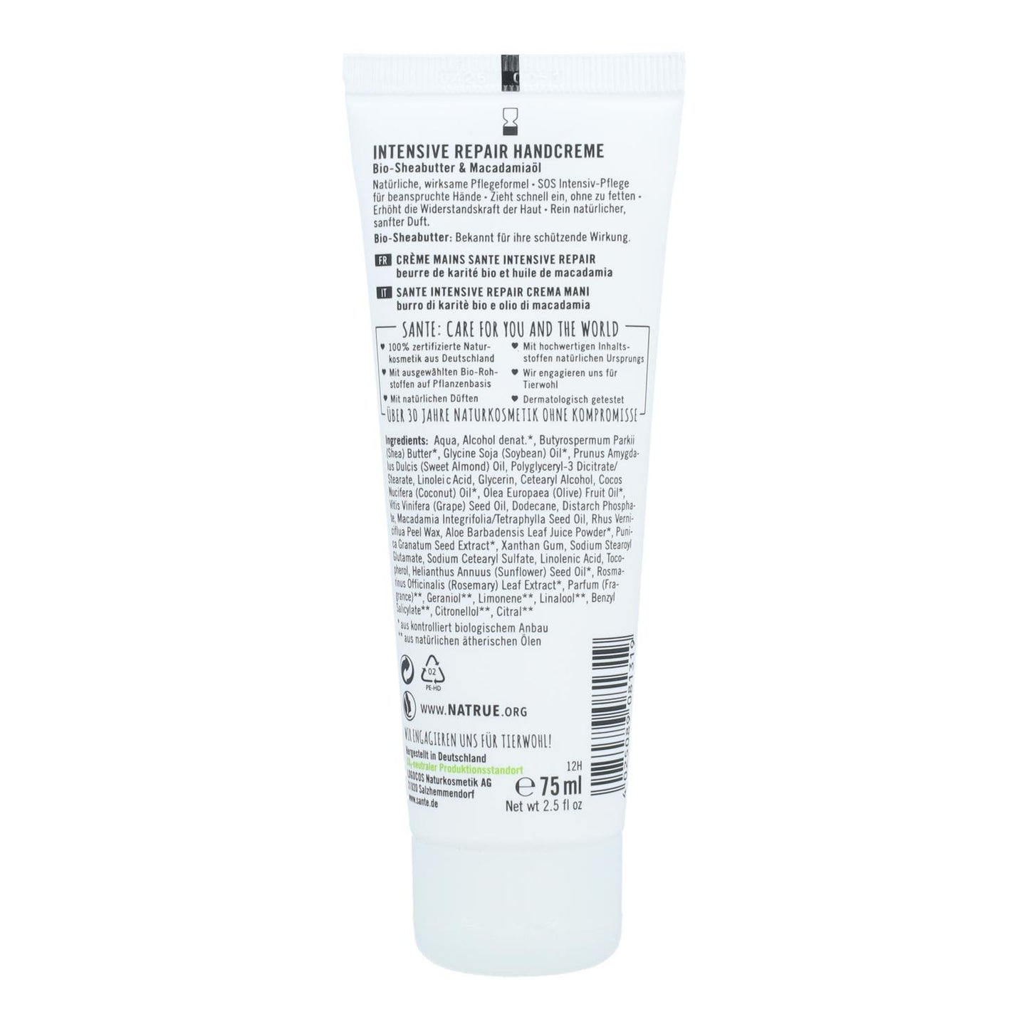 Krem do rąk intensywnie regenerujący SOS, Sante 75 ml