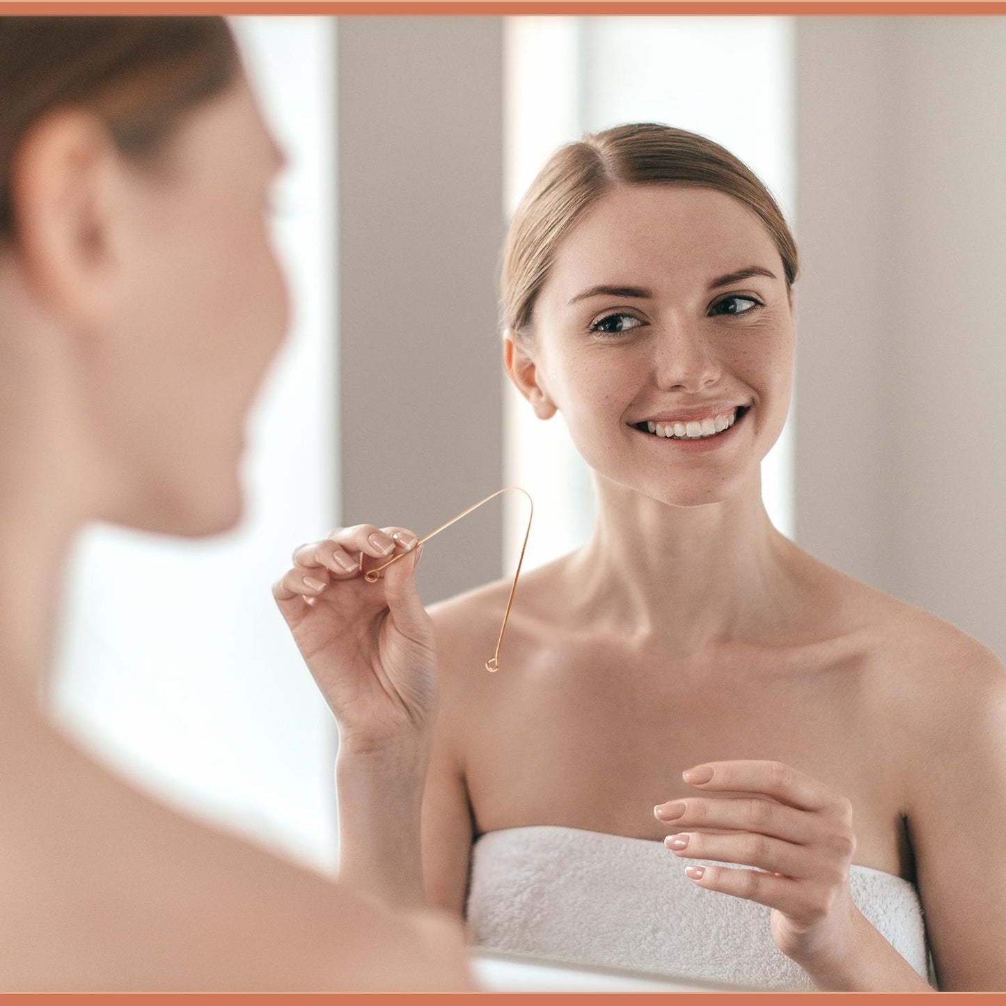 Arista Ayurveda Copper Tongue Scraper