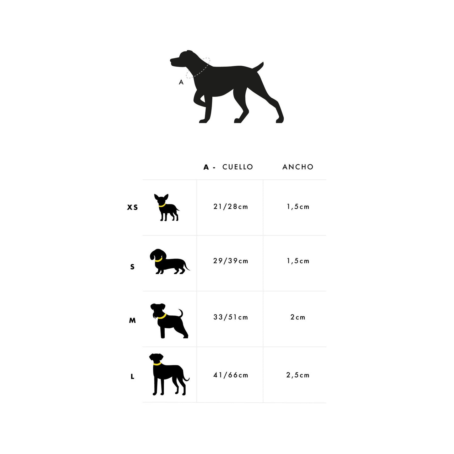 Dukier CUPCAKES dog collar - Size XS XS