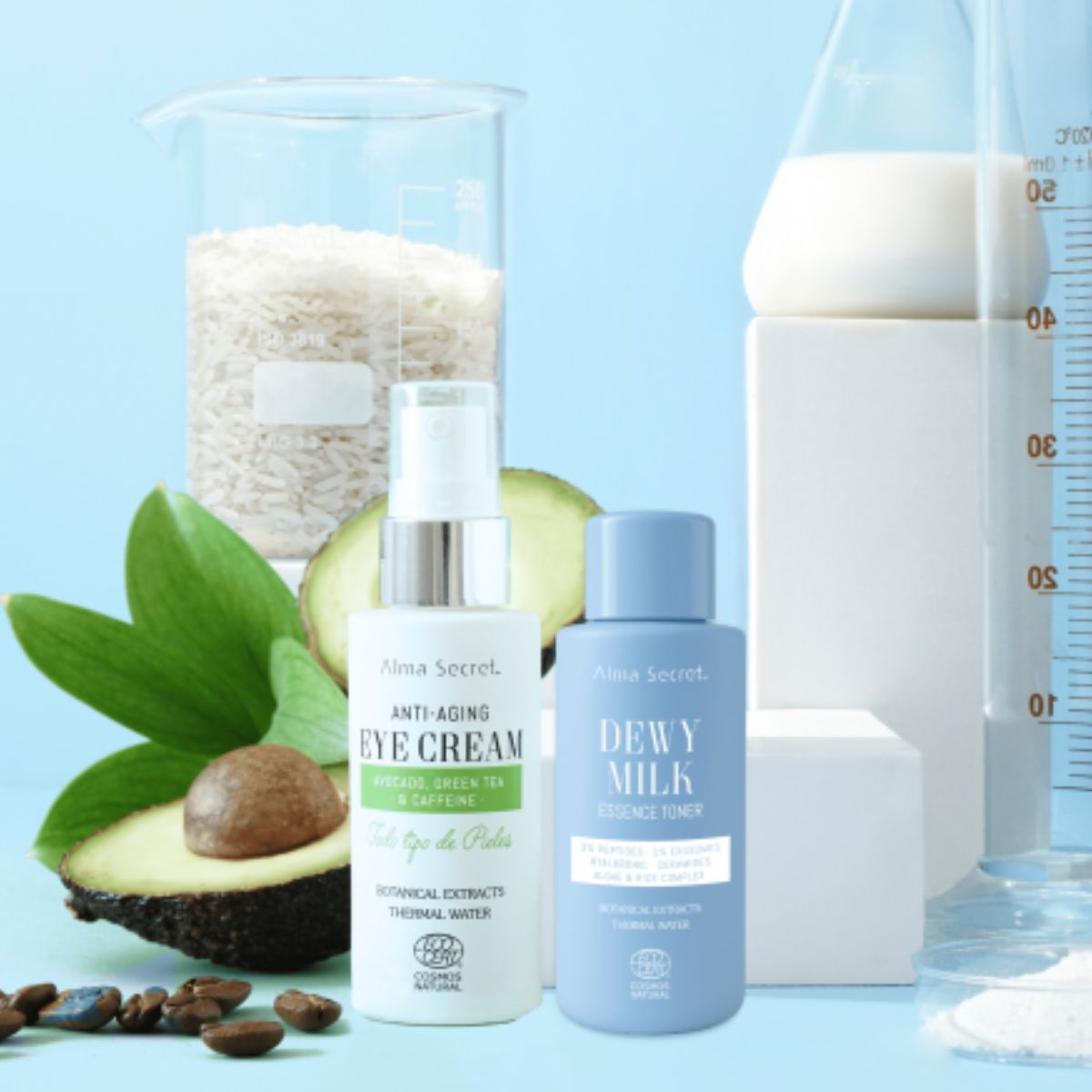 SET: OOGCONTOUR AGUACATE 30 ML + MINI TONIC DEWY MILK 50 ML