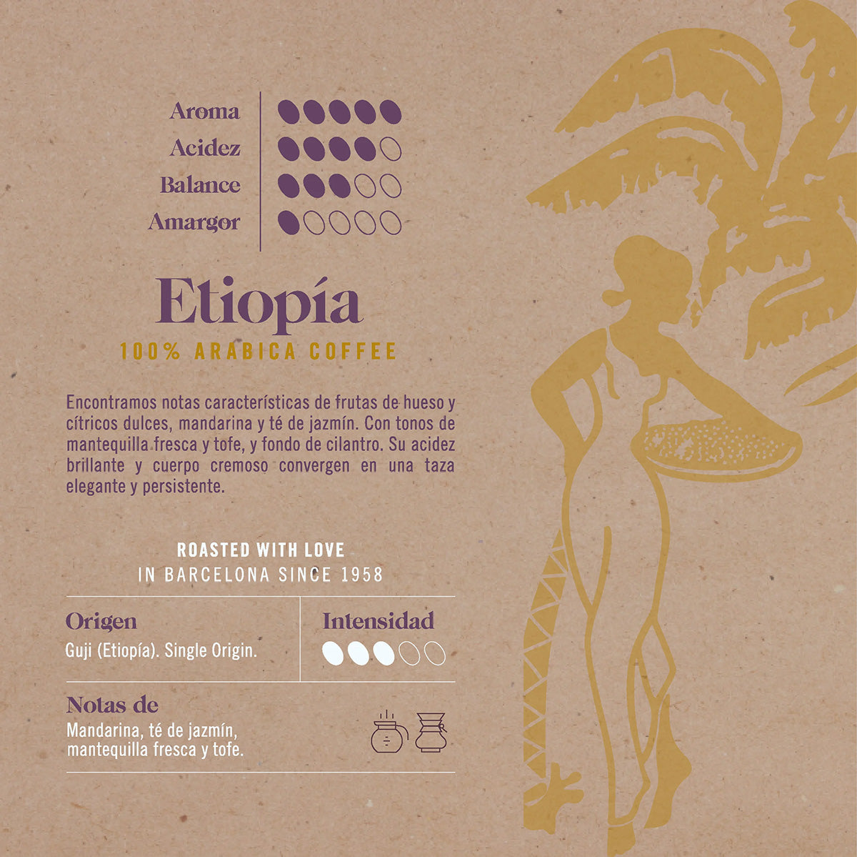 Ethiopia Novell coffee beans 500 g