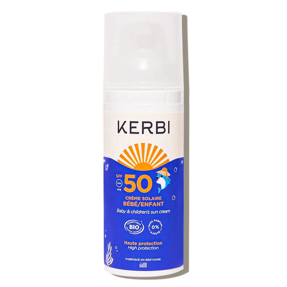 Crema solar bebe/niño SPF50 Kerbi 50 g