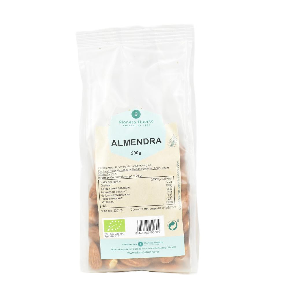 Mandorle con pelle ECO Planeta Huerto 200 g