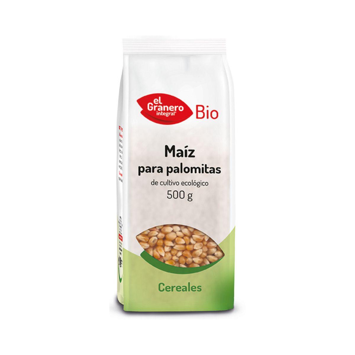 Mais per popcorn biologico, 500 g. El Granero