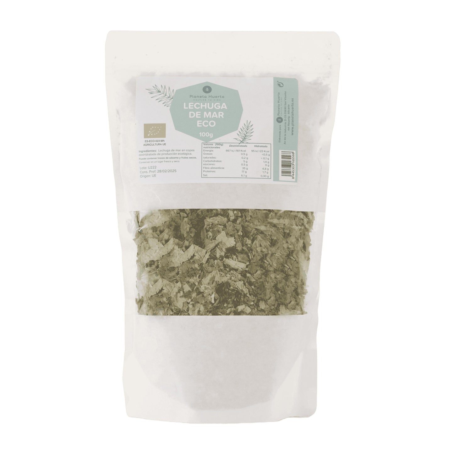 Lattuga di mare ECO Planeta Huerto 100 g