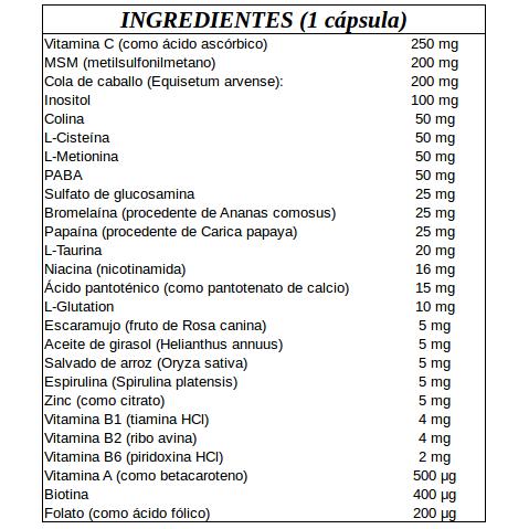 Ultra Hair Plus avec MSM Nature's Plus, 60 comprimés