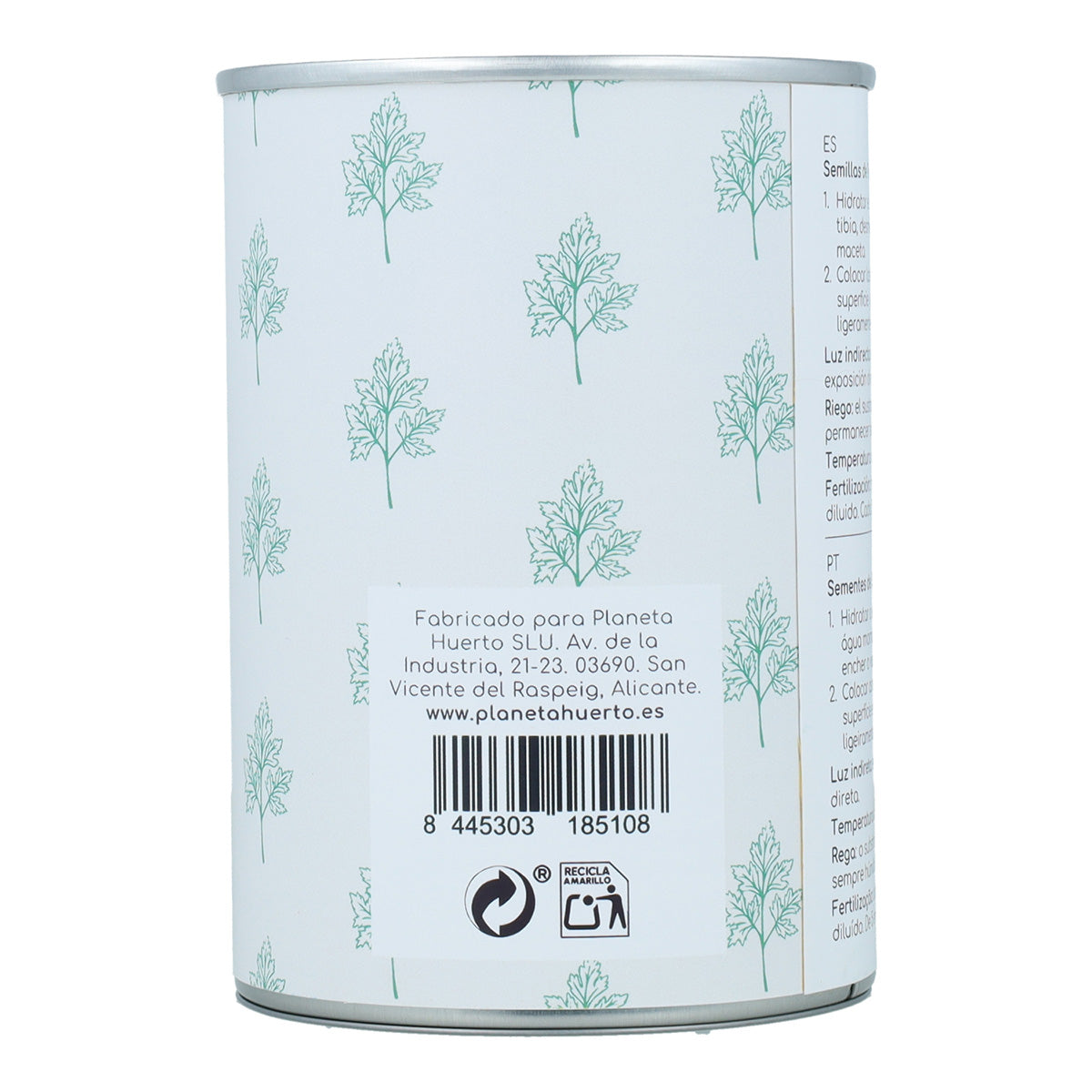 Kit per la coltivazione del prezzemolo aromatico Planeta Huerto