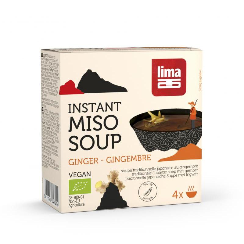 Instant-Suppe mit Miso und Ingwer-Limette 60 g