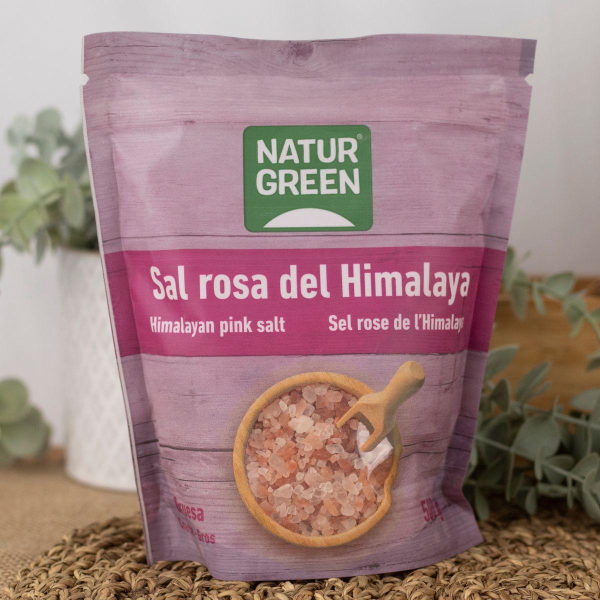 Sale rosa dell'Himalaya grosso Naturgreen 500 g