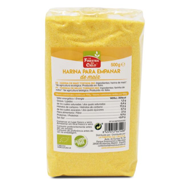 Farine de maïs sans gluten pour paner La Finestra Sul Cielo 500 g