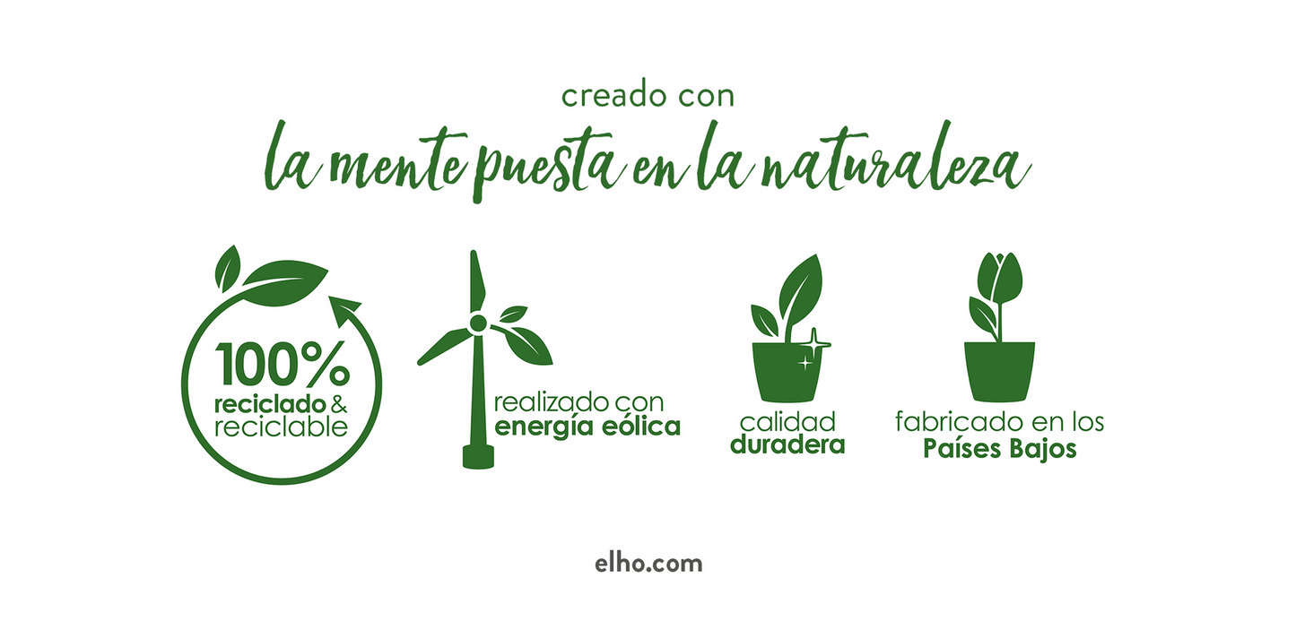 Vaso per orchidee Brussels High Elho vivid violet