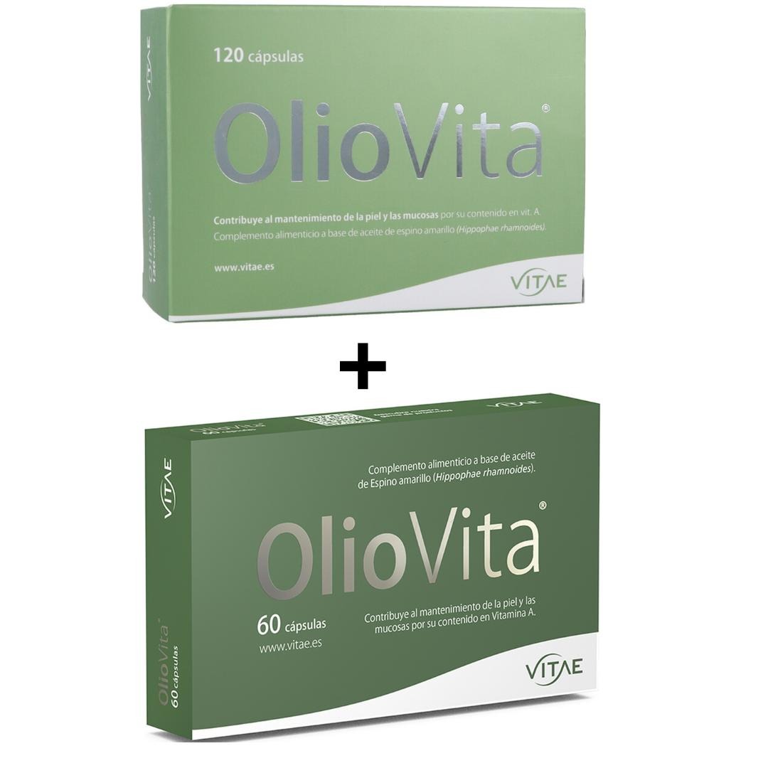 PACK Oliovita 700 Mg Vitae 180 Caps (120+60)