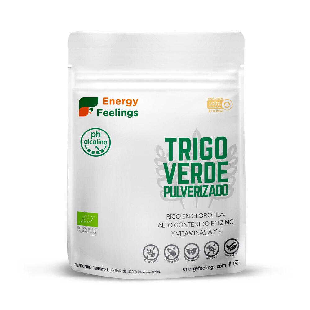 Grönt vetegräs ekologiskt pulver Energy Feelings 200 g