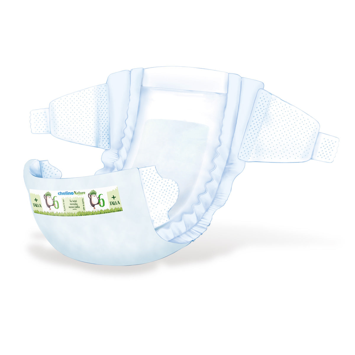 Blöjor T6 17-28 kg Chelino Nature 27 stycken