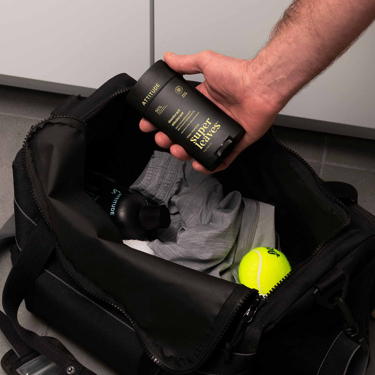 Déodorant Super leaves men Ambre & Agrumes