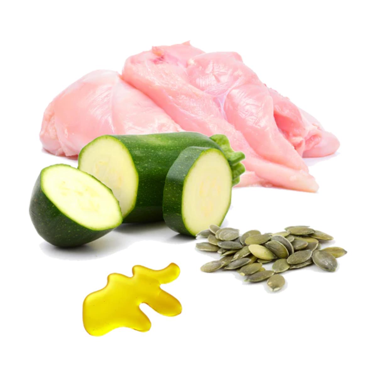 Cibo umido Barf per gatti Caccia del giorno (coniglio) Puromenu 100 g