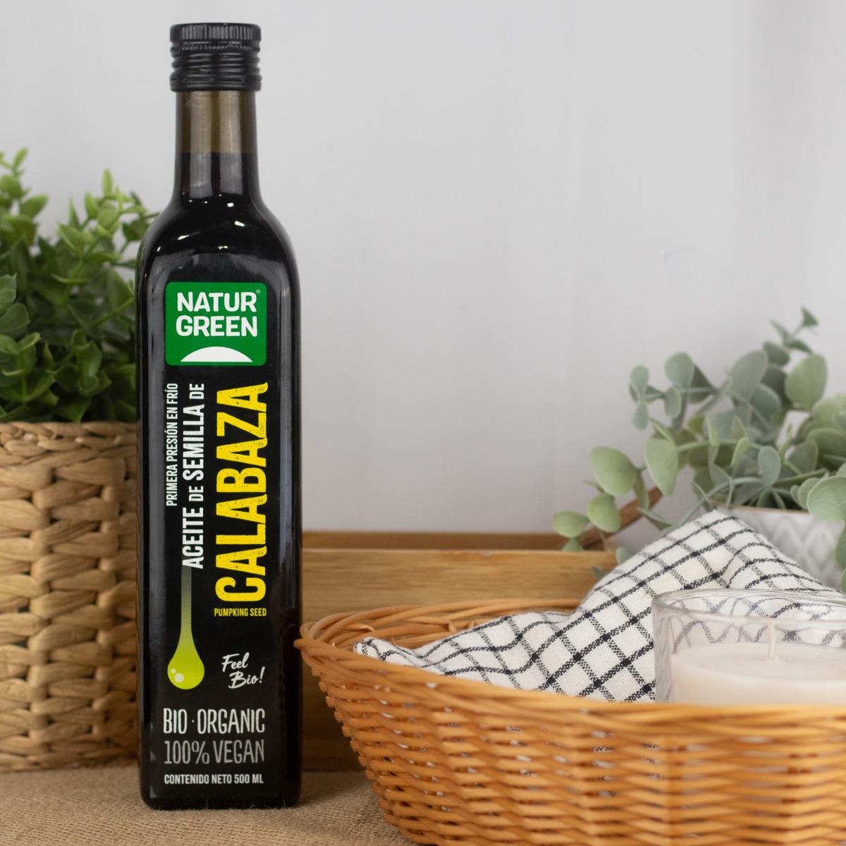 Bio-Kürbiskernöl von NaturGreen, 500 ml