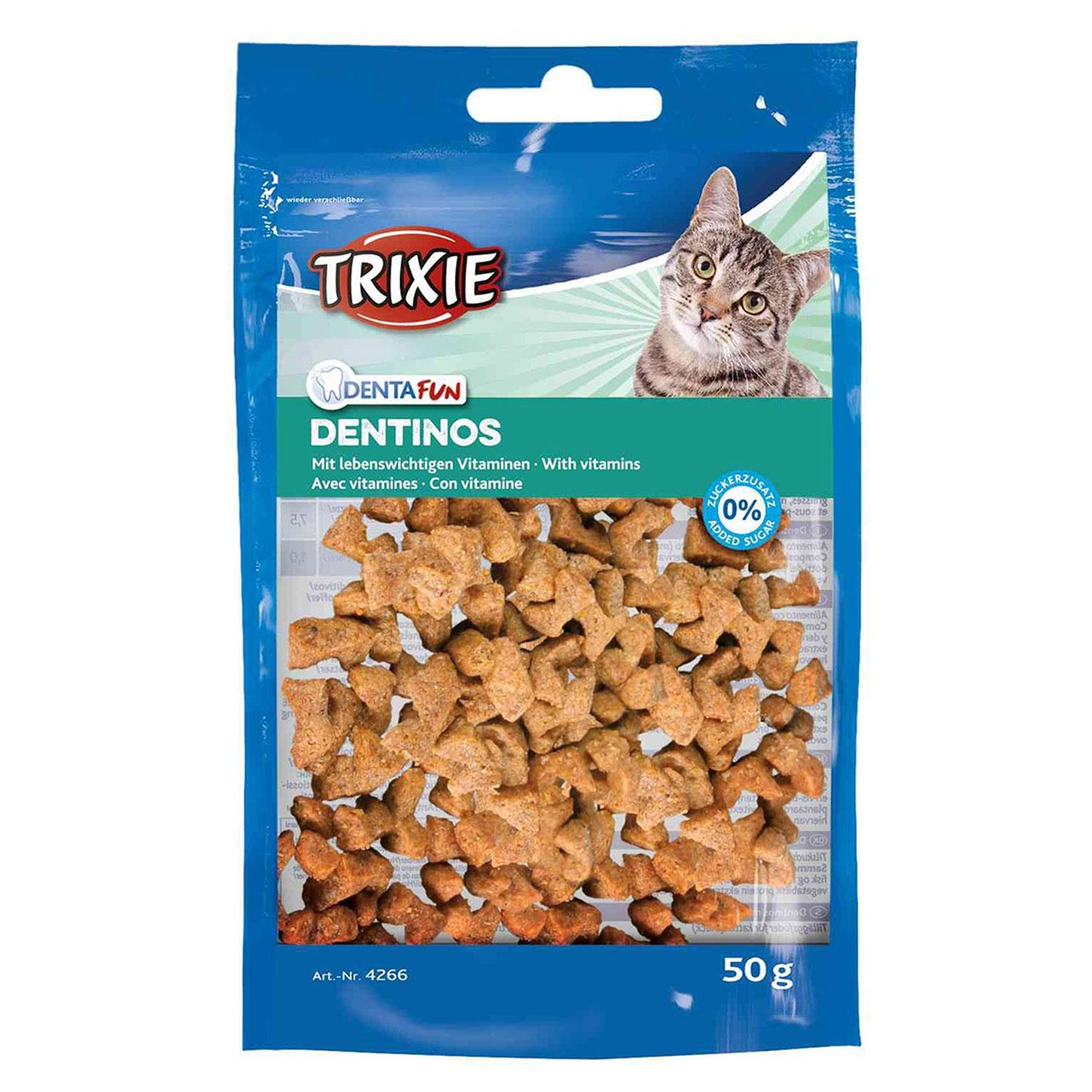 Trixie Dentinos Denta Fun 50 g Snack voor katten