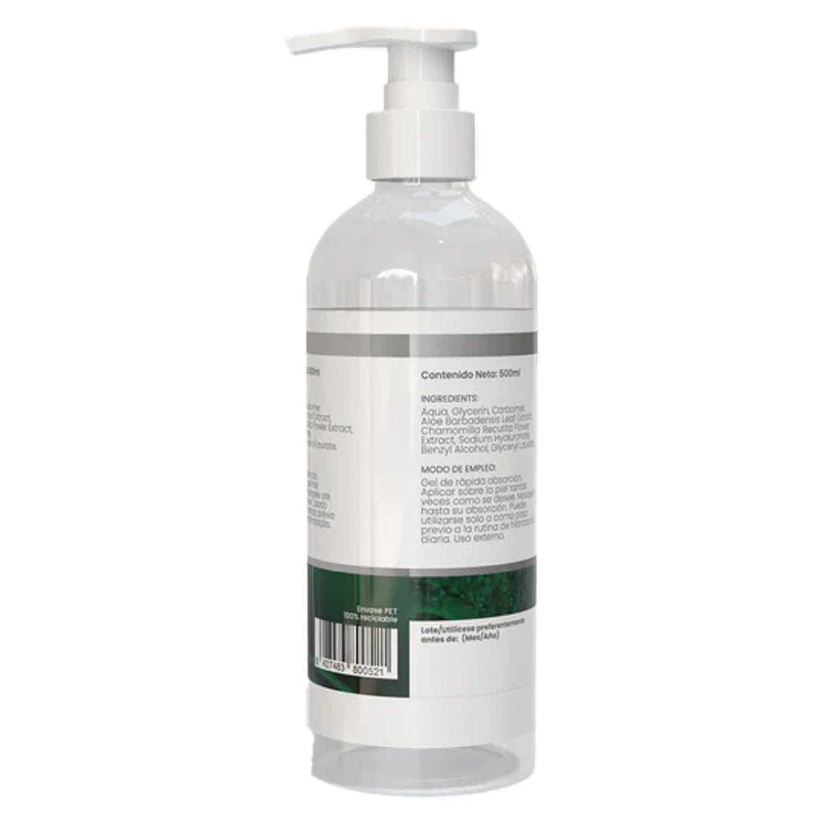 Sotya Organic Aloe Vera Gel with Chamomile and Hyaluronic Acid 500 ml