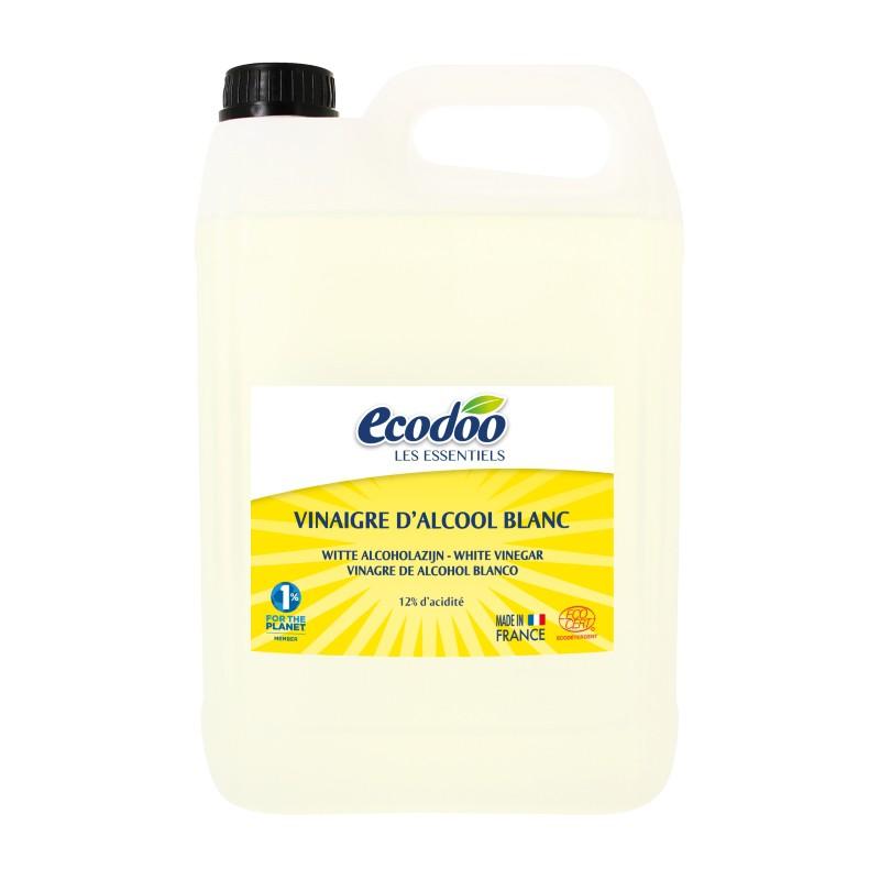 Vit alkoholvinäger för rengöring Ecodoo, 5 liter