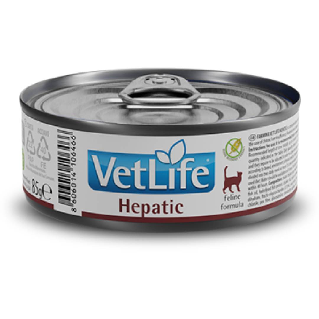 Vet Life Hepatic Farmina kattenformule 85 g