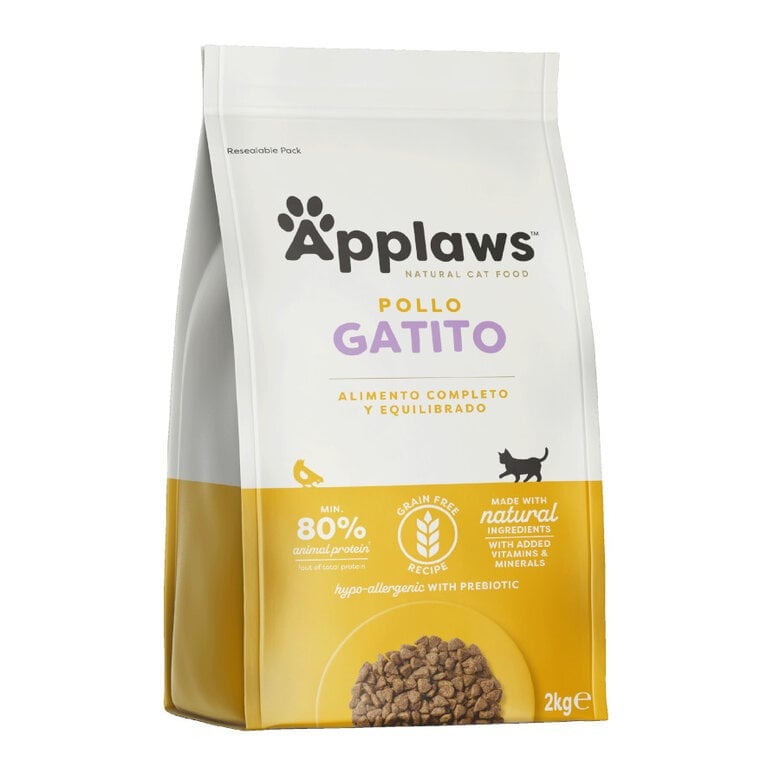 Applaws Cat Dry Kitten Kip 400 g Graanvrij natuurlijk voer voor kittens