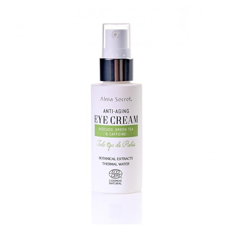 Anti-ageing eye contour cream with avocado, green tea & caffeine Alma Secret 30 ml