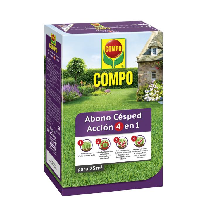 Compo Rasendünger 4 in 1 3 kg