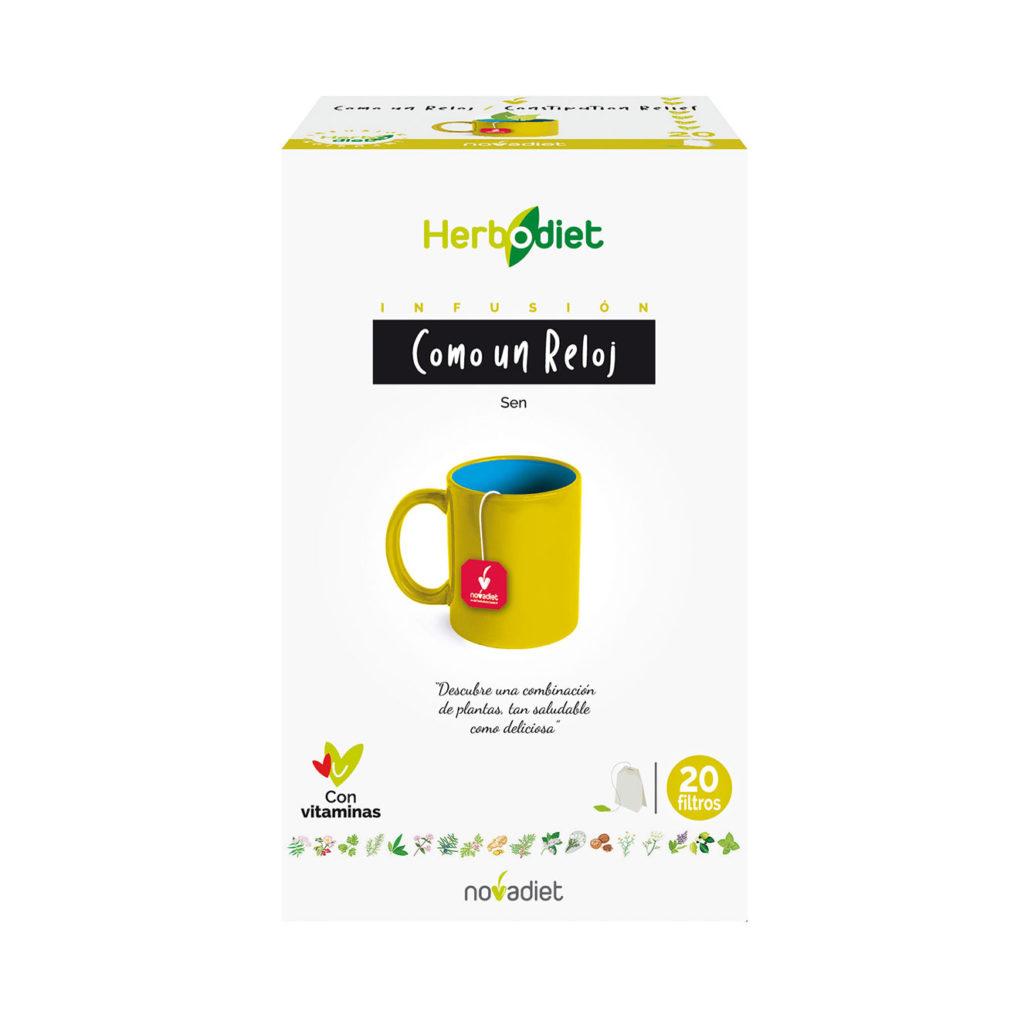 Herbodiet Como un Reloj Novadiet, 20 bustine