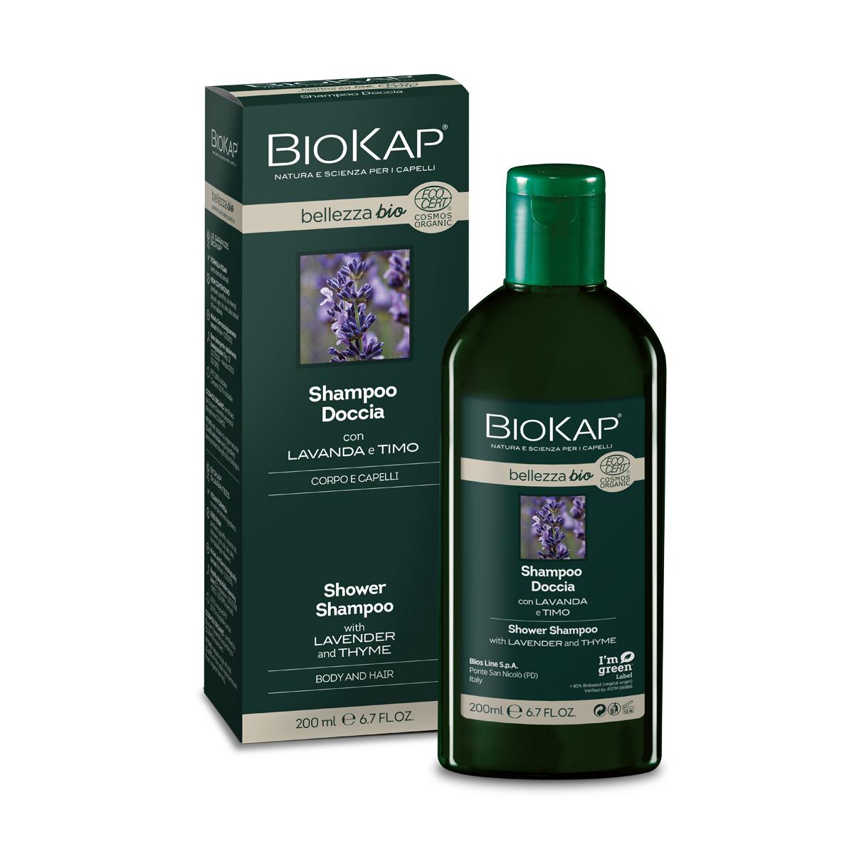 Shampooing gel douche Biokap 200 ml