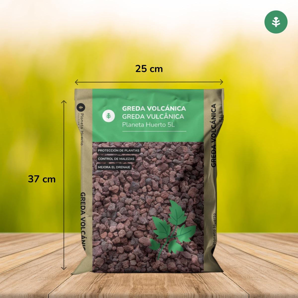 Graisse volcanique Planeta Huerto 5 Litres