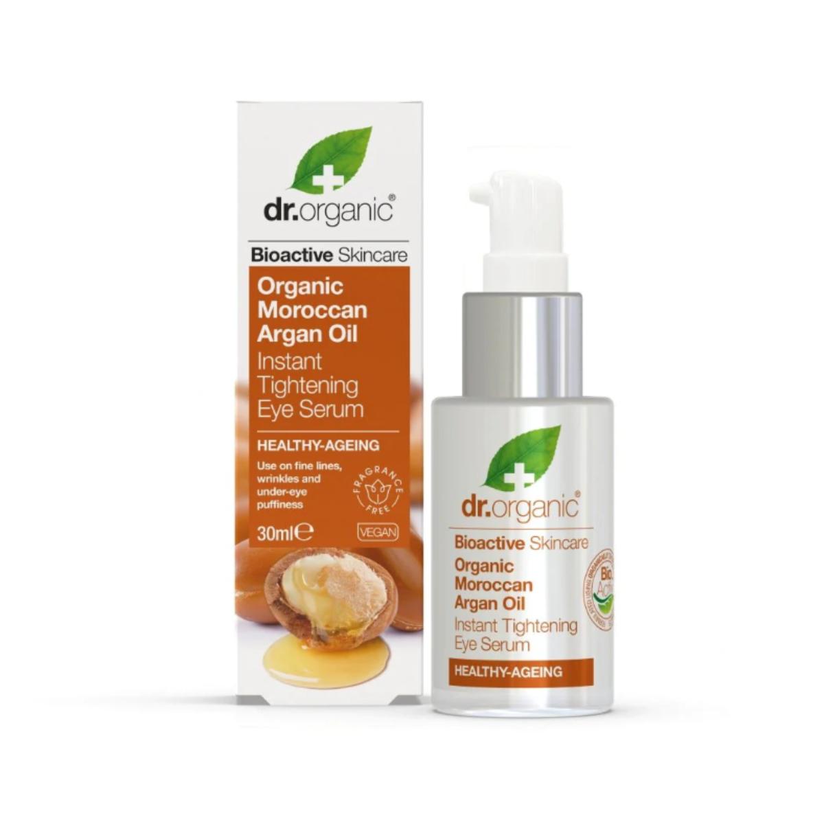 Presentförpackning med ansiktsprodukter Arganolja Dr. Organic