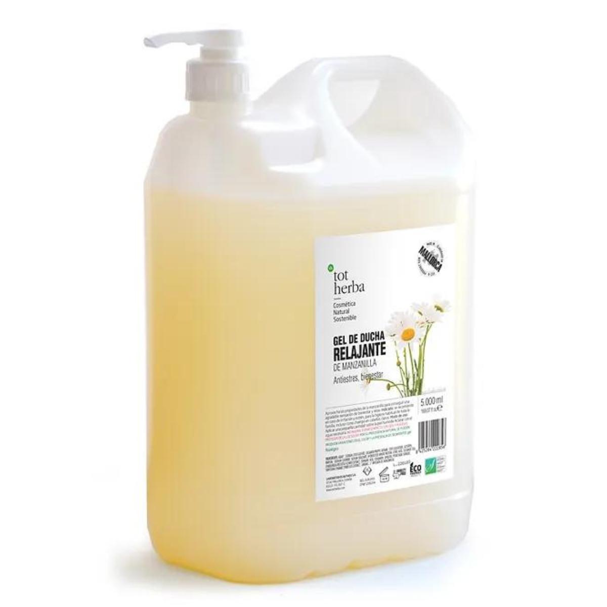 Gel doccia rilassante alla camomilla 5 litri Tot herba