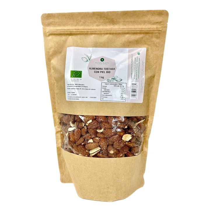 Roasted almonds with skin ECO Planeta Huerto 1 kg