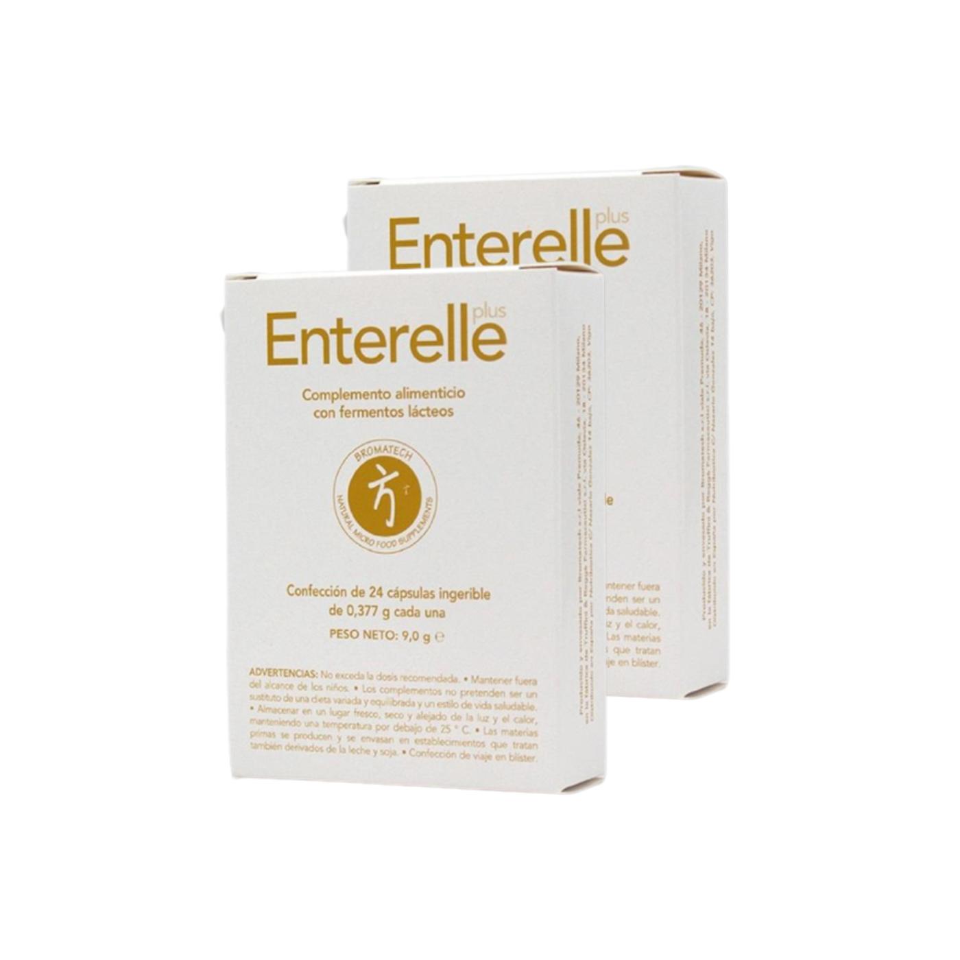 2-pack Enterelle plus Probiótico Bromatech 24 kapslar