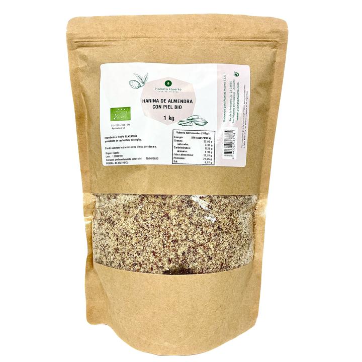 Almond flour with skin ECO Planeta Huerto 1 kg
