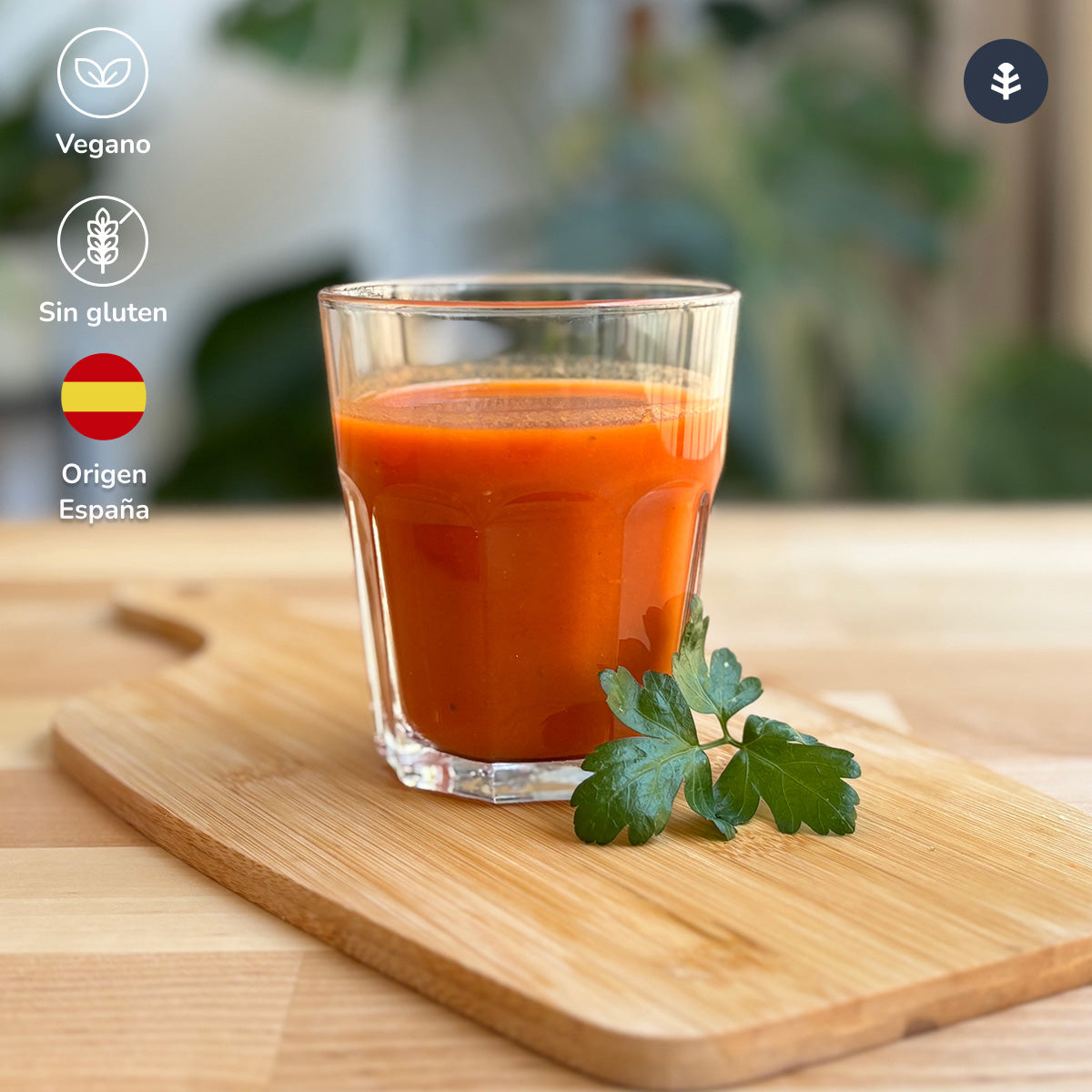 Confezione da 6 gazpacho tradizionale ECO con olio extravergine di oliva Planeta Huerto 1L