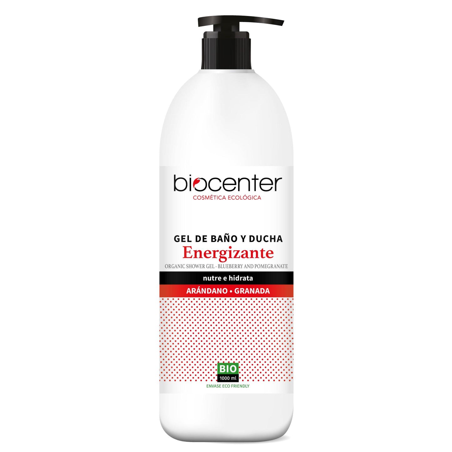 Biocenter Organic Summer Night's Dream Blueberry and Pomegranate Bath and Shower Gel 1L