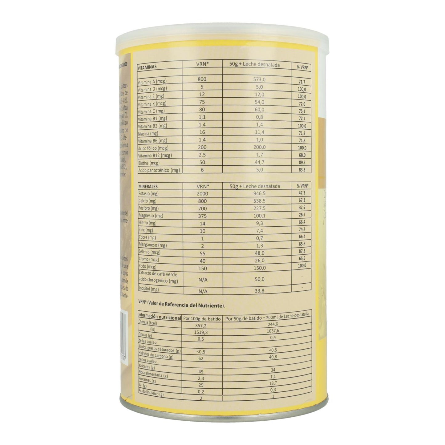 Mättande vaniljshake Sotya, 700 g