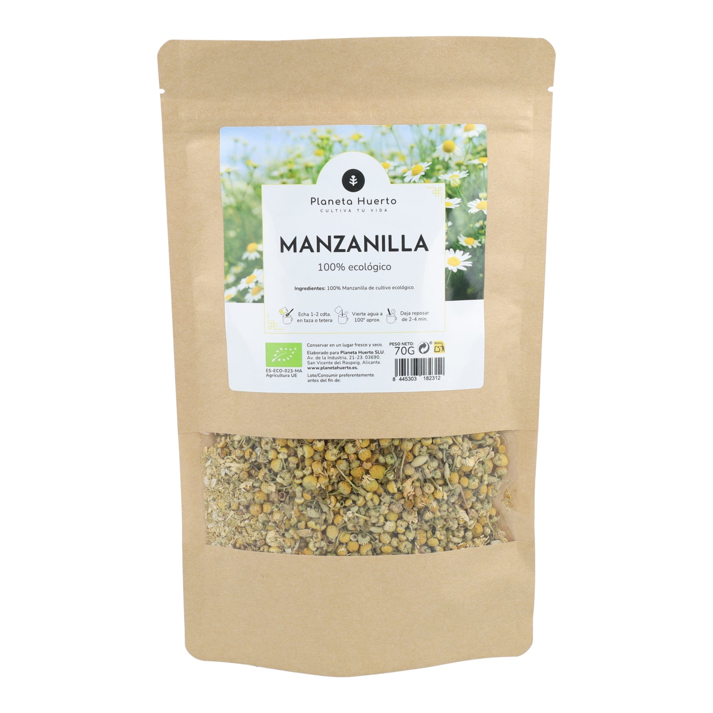 Camomille ECO Planeta Huerto 70g