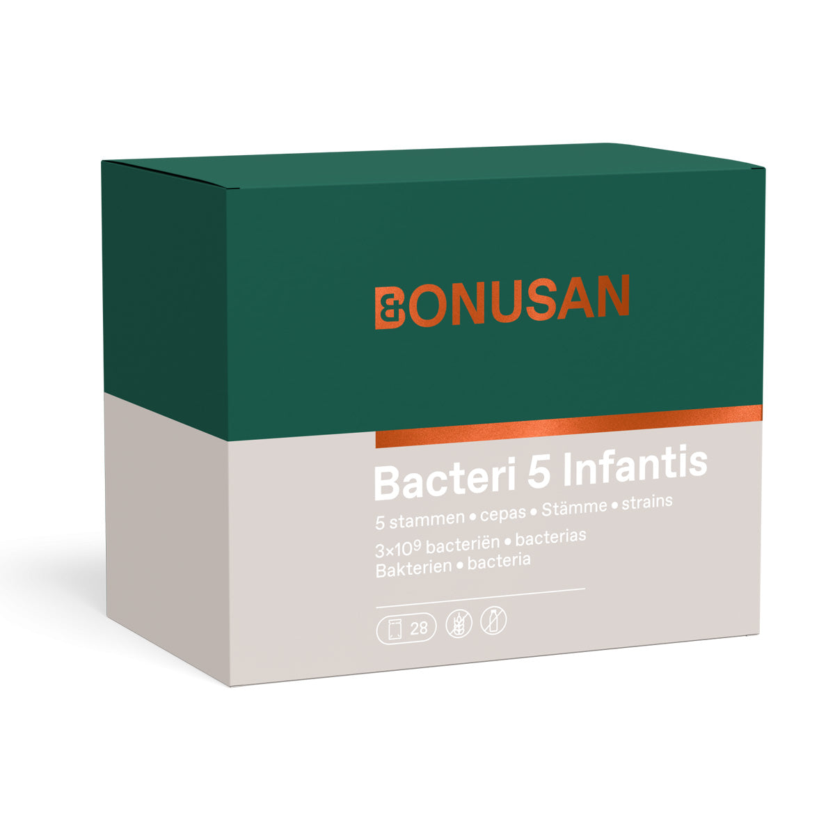 Pack of 2 x Bacteri 5 Infantis Bonusan 2 x 28 sachets