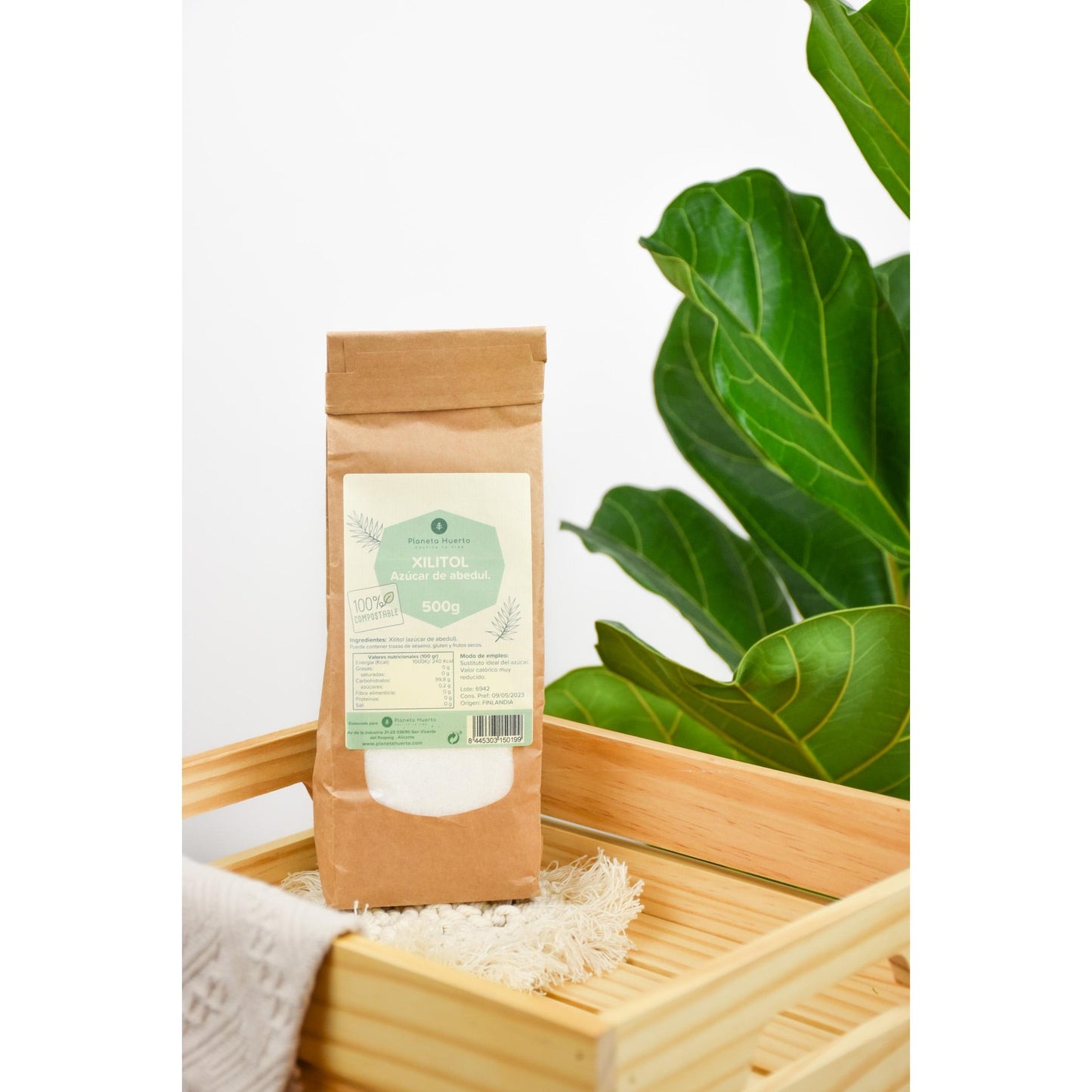 Xylitol Björksocker Planeta Huerto 500 g