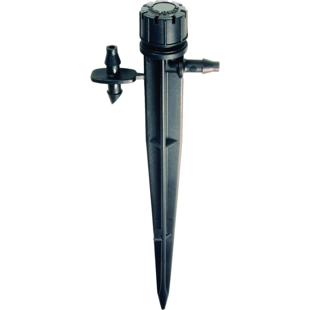 Gocciolatore regolabile 0-70 l/h con picchetto Planeta Huerto 25 unità