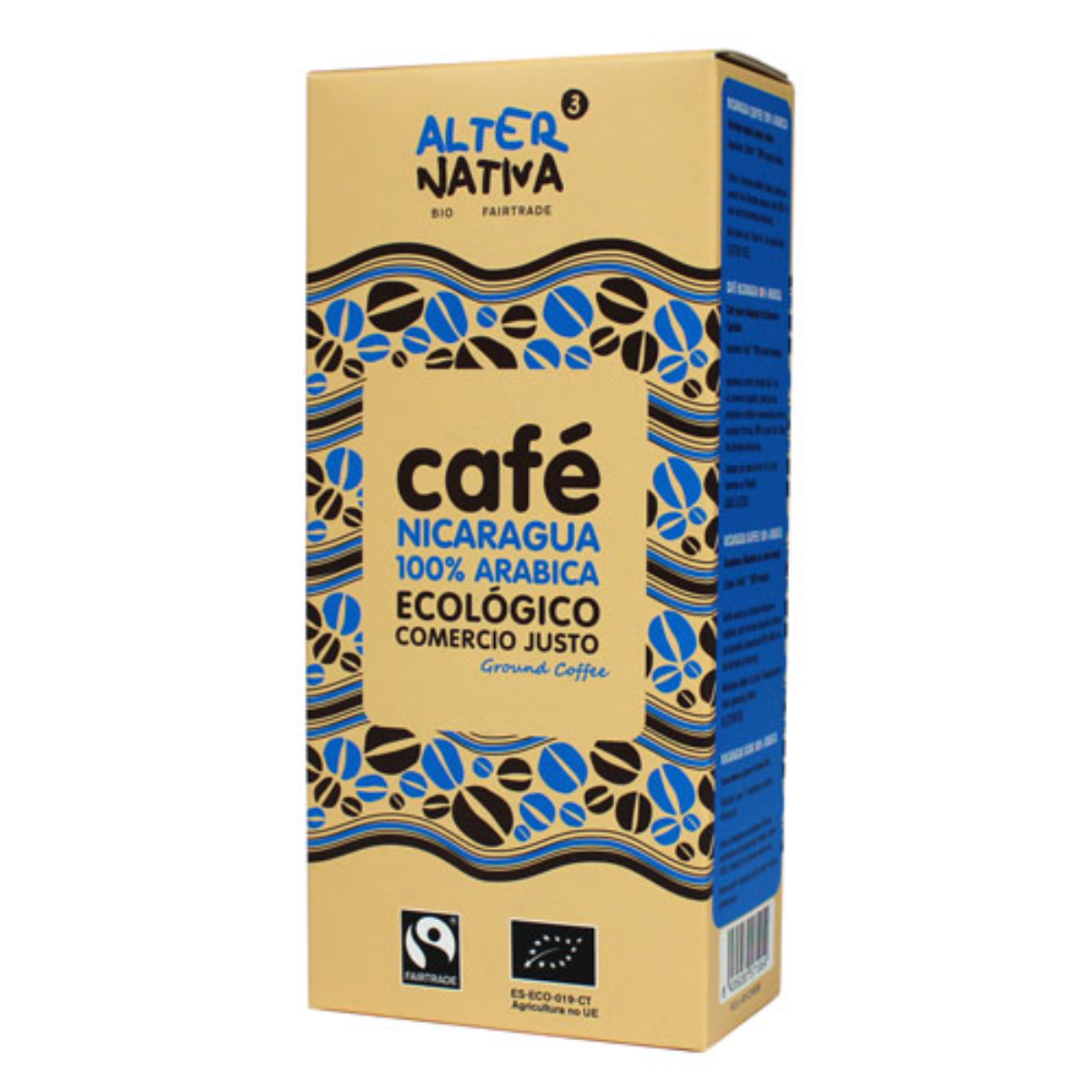 Organic Nicaragua ground coffee, Alternativa, 250 g