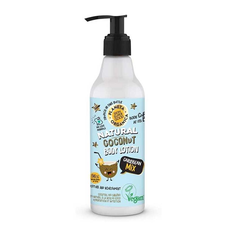 Super Skin Good Coconut Caribbean Organic Shop Body Milk 250ml