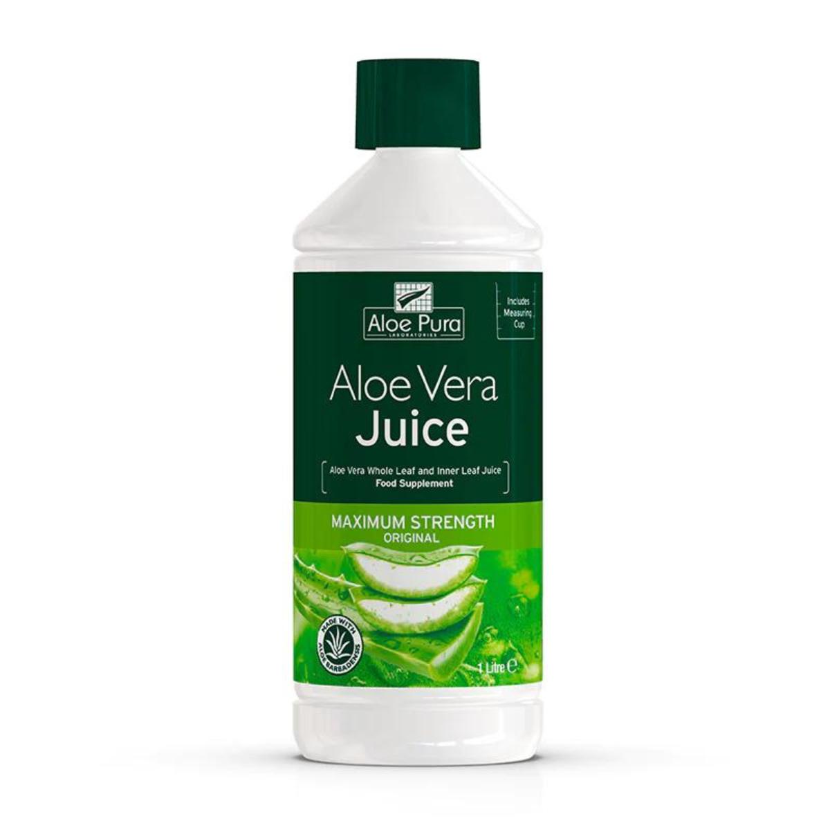 Jus d'aloe vera puissance maximale 1 L