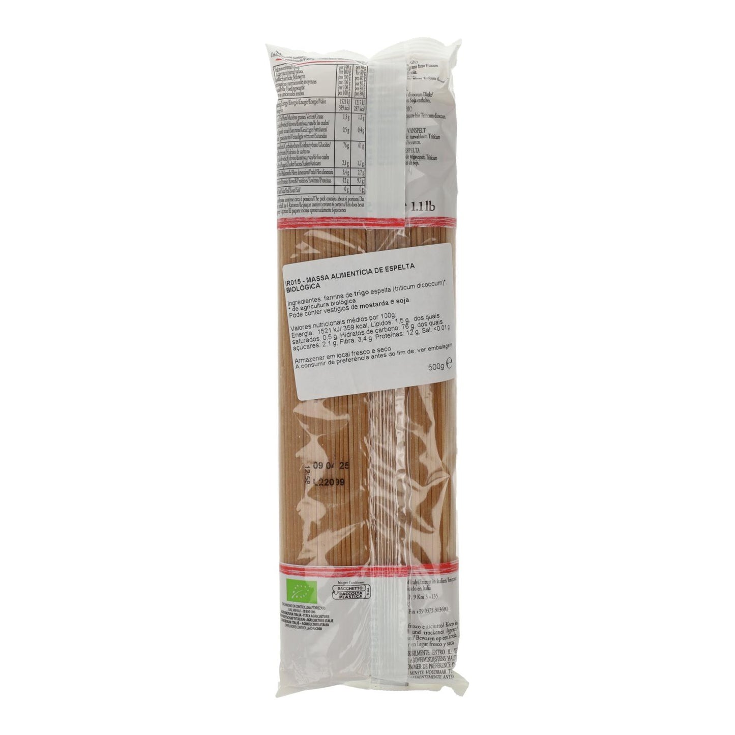Spaghetti à l'épeautre Iris 500 g