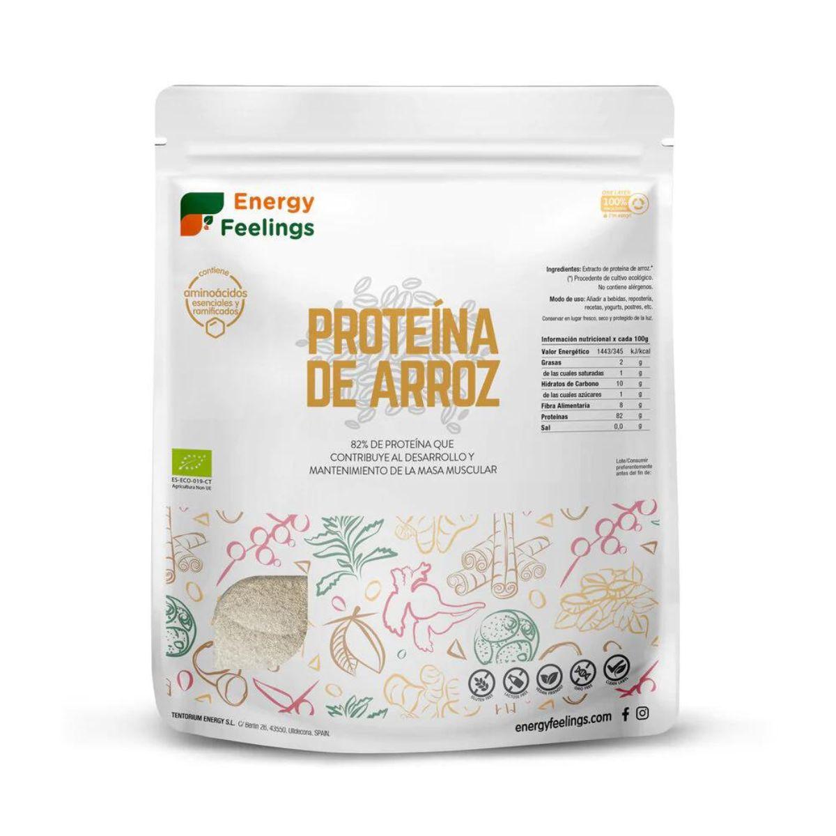 Organic rice protein powder 500 g