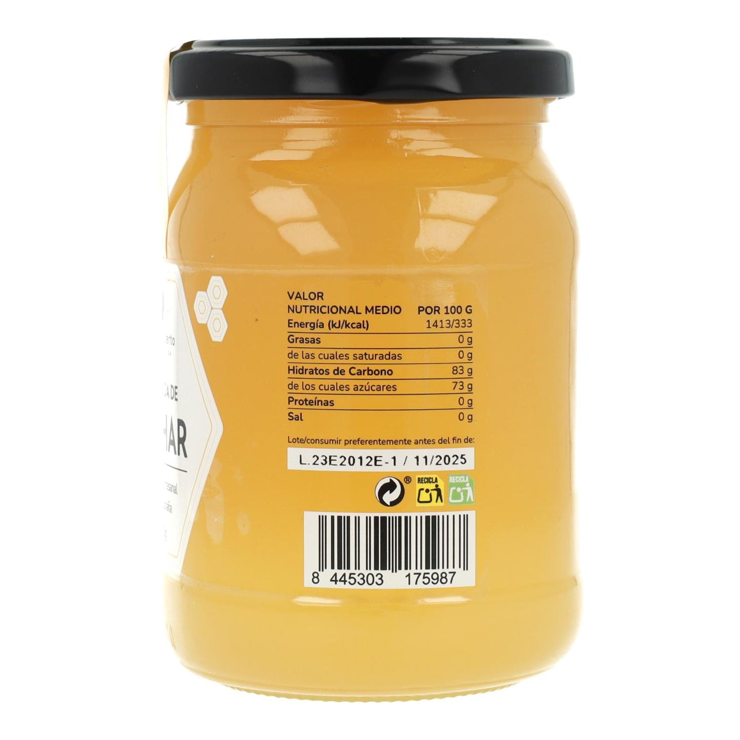 Miele grezzo di fiori d'arancio Planeta Huerto 500 g